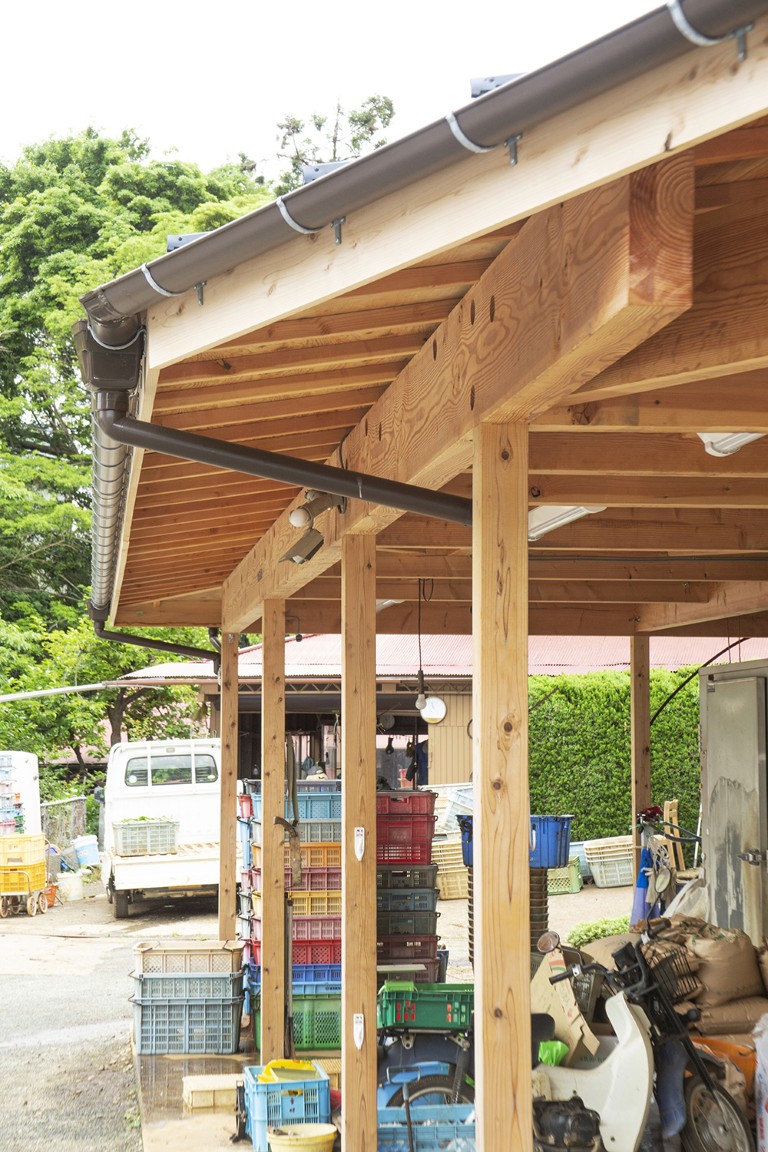 秦野市新築倉庫